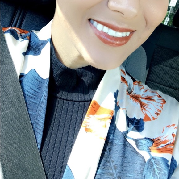 Tropical Throw Over Kimono - Picture 2 of 2